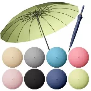 도매라인 튼튼한 대형 프리미엄 16살대 장우산 원터치 자동우산 골프 우산 우양산