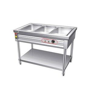 업소용 중탕기 워머기 전기 짜장워머기 업소용워머기 2칸/4개 뚜껑 1단 소스 워머 스프