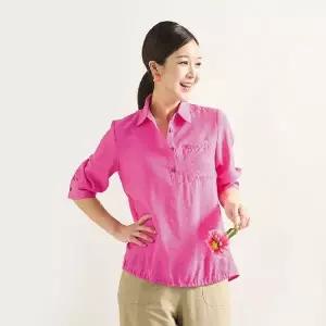 [NS홈쇼핑][바띠] 크링클 인견 셔츠[35849545]