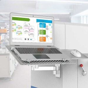노트북 벽걸이 거치대 회전 싱글암 회전식 작업대 더블암 기계 노트북거치대 침대