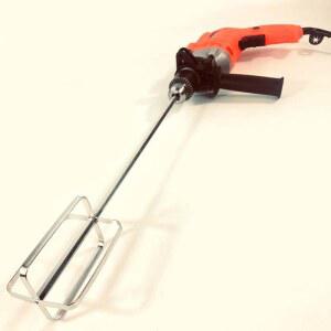 전동 교반 드릴 고정 콘크리트 원심 장비 500g 교반기 고정속도 공업용 회색