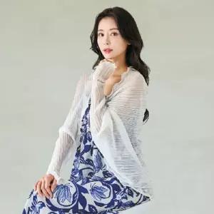 (우)플리츠 스카프 겸용 볼레로 5종