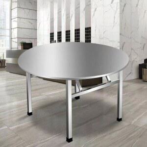 스텐테이블 원형 접이식 테라스 티테이블세트 가구 알루미늄 빈티지 4color 베란다카페