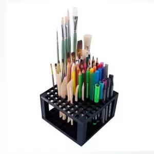 통 홀더 연필 붓 트레이 꽂이 정리함 펜 색연필 필통