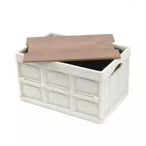 트렁크 보관 박스 캠핑 정리함 폴딩박스 56l 캠핑박스 캠핑수납박스