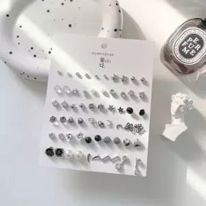 60개 귀걸이모음 세트 여러개 실속 고급 귀걸이 패션 귀찌 귀걸이세트 귀걸이모음