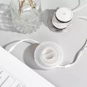 전선 정리함 이어폰 케이블 줄감개 선정리 원형 홀더