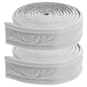 액자몰딩 벽지 테두리 스티커 몰딩 화이트 천장 트림 접착