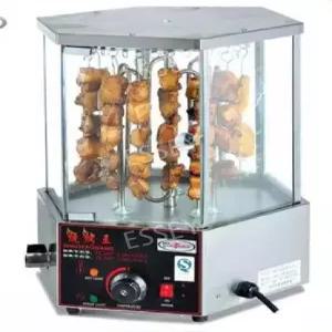 회전식 휴게소 진열 구이기 닭날개 구이 기계 옥수수 닭꼬치