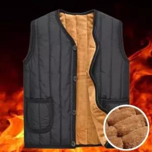 남자 기모 융털 방한 깔깔이 조끼 경량패딩 조끼 (27329174)