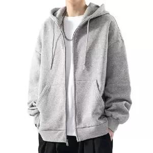 남성 간절기 아우터 데일리 외출 후드집업 점퍼 캐주얼후드집업