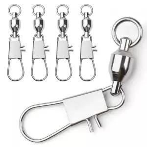 캐스팅볼 회전 낚시 인터록 스냅 20개 볼 베어링 스틸