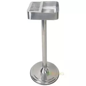 스텐봉재털이(H사각형) 스탠드형(200x200x680) 실내외 업소용