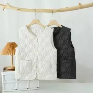 퀄팅 라이트트렌디 패딩조끼 패딩조끼 여성패딩조끼 이너조끼
