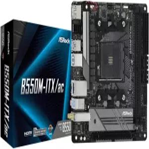 ASRock B550M-ITX/AC 3세대 AMD AM4 RyzenTM / 미래 프로세서 메인보드 미니 지원