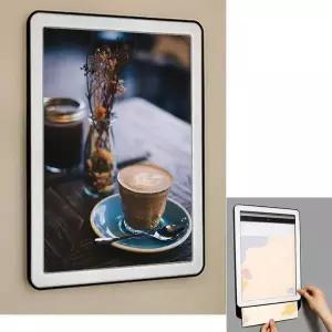 [RIZPICK]상장 1+1 스튜디오 알림판 검정 사업자등록증 카페액자