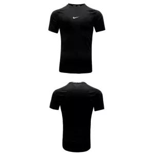나이키 슬림핏 반팔 운동티 밀착형 기능성 트레이닝웨어 깔끔한티 헬스티셔츠 행사단체복 활력넘치는