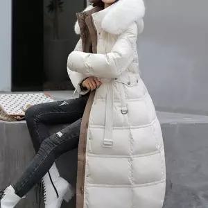 [리블리크]래이니 배색 롱 점퍼_RB4JP007