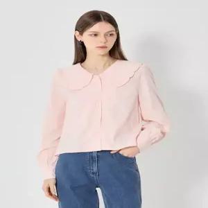 [머스트비][머스트비] 프릴 카라넥 블라우스