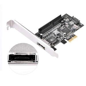 PCI-Express to IDE ATA133+SATA2.0+eSATA 콤보 컨트롤러 레이드 카드 JMB363