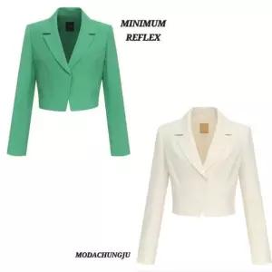 [미니멈]MD 카라넥 페미닌 심플 자켓 MD MYAAWJ2380_CJ