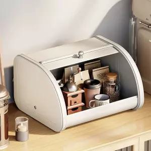 원목 브레드 박스 수납함 미니 정리함 보관함 빵케이스