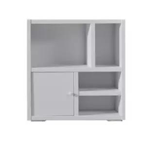 북유럽 인테리어용 가로세로 2단 책장 800 / 서재 심플 LP 시스템 거실