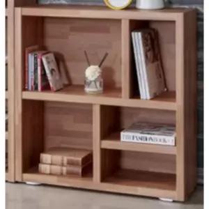 서재꾸미기용 낮은 2단 가로세로 책장 800 / 나무 사무용 거실 공부방 침실