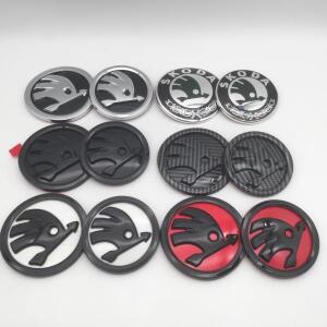 10pcs 90mm 자동차 앞 그릴 헤드 후드 보닛 엠블럼 후면 테일 범퍼 트렁크 스티커 배지  호환