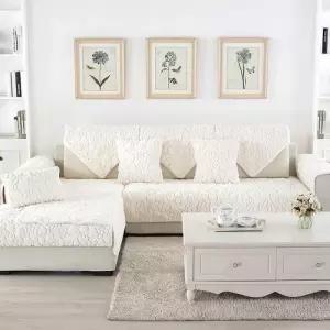 [러빙랩]러빙랩 마렌느 극세사 쇼파패드 2인용 소파 90x160cm