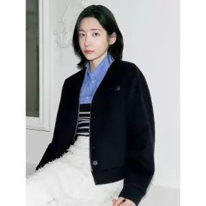 [롯데백화점]쥬크 니트 트리밍 핸드메이드 코트 Z254MSG507