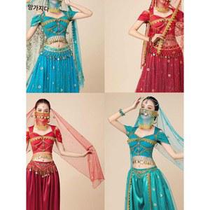 자스민 장식 치마 원피스 신중국꽃전면자수잔꽃스커트원피스 헤비 짧은 결혼식하객룩 꽃무늬