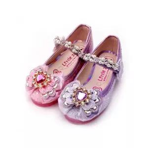 [바나나팜스][바나나팜스]led여아 플렛슈즈 lit-z크리스탈펄 라이팅 구두(bj)