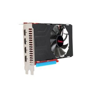 Xynsviu Radeon RX560 4G 그래픽 카드, HDMI 4 모니터 그래픽 카드 4장, 컴퓨터 PC GPU GDDR5 128비트 DirectX 12 PCI Express X16 3.0, 포트 비디오 카드 4장(AMD RX560 4G 4HDMI)