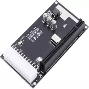 메인보드 그래픽 카드용 ATX 24핀 전원 포트가 있는 NFHK 4X Oculink SFF-8612 to PCIe PCI-Express 16x