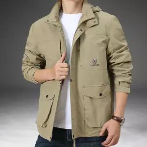 남자아우터 남성 숏야상 밀리터리 포켓 점퍼 아웃도어 자켓