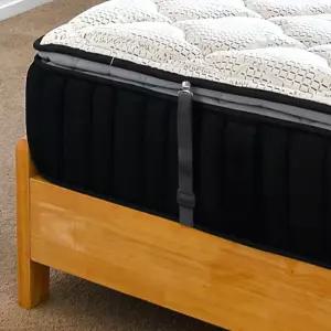 (힘찬)패드침대시트밴드 고정 4P 대고정 이불밀림방지 커버 클립