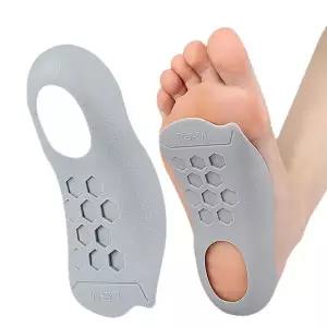 [RIZPICK]아치형 기능성 마그네틱 하프 깔창 인체공학 인솔 남자신발깔창