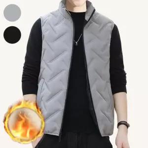 (힘찬)웰론 패딩 조끼 누빔 아우터 이너 자켓경량 남자 베스트 남성 점퍼 등산