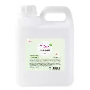 (힘찬)러브맘 핸드워시 청포도향 4L 손세정제 거품비누 물비누 클리너 포밍