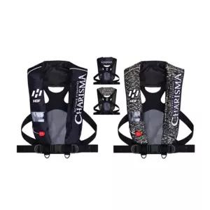 BAZE  HD 카리스마 자동 팽창식 구명조끼 낚시 물놀이 안전조끼