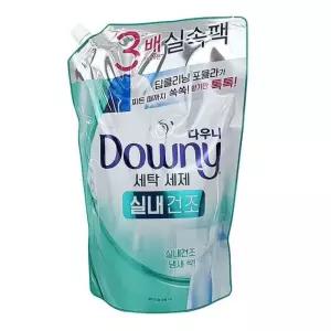다우니 액체형 세탁세제 딥클리닝 실내건조 1.4L 리필