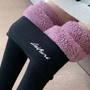 하이웨스트팬츠 복부를 잡아주는 하이웨스트 기모 레깅스 융털