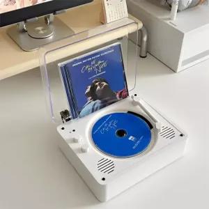 cd플레이어 턴테이블 블루투스 씨디 시디플레이어 cdp 스피커 왓플러스 엔틱 빈티지