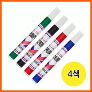 [문구/오피스] 다용도 모나미 유성매직 4색 12개입