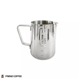 (힘찬)YJ 우유 스팀피쳐 밀크저그 600ml 커피 업소용 스텐 스테인레스 바리스타도구 도구