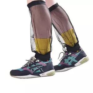 아웃도어 다리 보호대 고탄력 초경량 메쉬 등산 다리 보호대 그물 그물망 방충망 모기장 기피제 벌레 방충