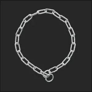 야외 애견 체인철목 목걸이 철목 강아지 개목걸이 쇠사슬 5mm