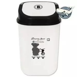 데코 디자인 사각 쓰레기통 12L 깔끔한 집안 휴지통