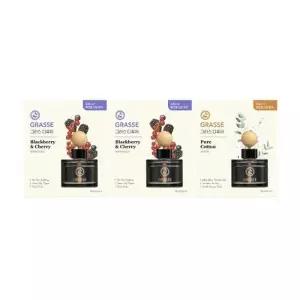 [셀러허브]불스원 그라스 차량용 디퓨저 105ml - 블랙베리체리 2개 + 퓨어코튼 1개 자동차 (S41265562)